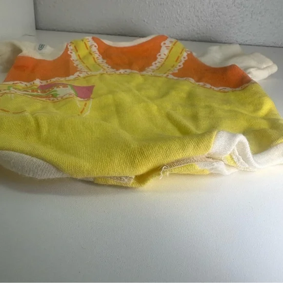 VTG Cabbage Patch Kids Goody Gardener Romper CPK 1980s Vegetables - Picture 2 of 4